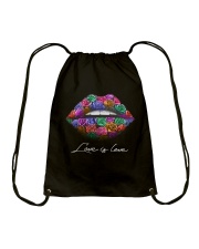 Love Is Love Drawstring Bag tile