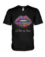 Love Is Love V-Neck T-Shirt tile