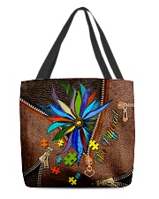 Be Different Leather Pattern Print All-over Tote back