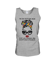 Autism mom Unisex Tank tile