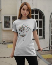 Dandelion Native American Feathers Classic T-Shirt apparel-classic-tshirt-lifestyle-19