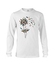 Dandelion Native American Feathers Long Sleeve Tee tile