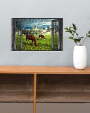 Horse 17x11 Poster poster-landscape-17x11-lifestyle-24