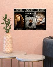 The best things come to those who don't give up 17x11 Poster poster-landscape-17x11-lifestyle-21