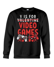 V For Video Crewneck Sweatshirt tile