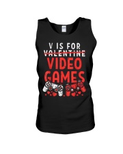 V For Video Unisex Tank tile