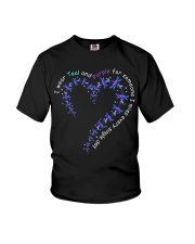 I Wear Teal And Purple For Someone I Miss Youth T-Shirt tile