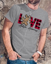 Love Someone With Autism Valentine Classic T-Shirt lifestyle-mens-crewneck-front-4