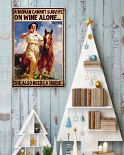 A woman cannot survive 11x17 Poster lifestyle-holiday-poster-2