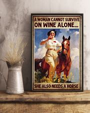 A woman cannot survive 11x17 Poster lifestyle-poster-3