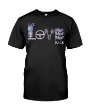 Live Love Race Classic T-Shirt front