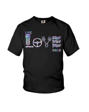 Live Love Race Youth T-Shirt tile