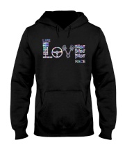 Live Love Race Hooded Sweatshirt tile