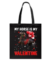 My Horse Is My Valentine Valentine Tote Bag tile
