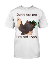 Don't Kiss Me St Patrick's Day Classic T-Shirt front