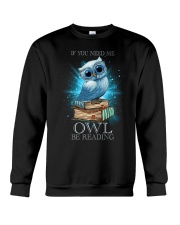 Owl be reading Crewneck Sweatshirt tile