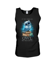 Owl be reading Unisex Tank tile