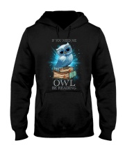 Owl be reading Hooded Sweatshirt tile
