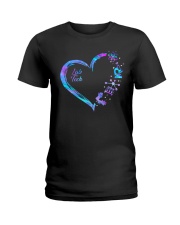 Lab Tech Heart Ladies T-Shirt tile
