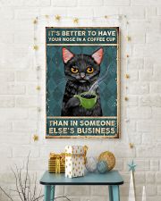 It's Better To Have Your Nose In A Coffee Cup 11x17 Poster lifestyle-holiday-poster-3