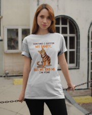 Sometimes I Question My Sanity Classic T-Shirt apparel-classic-tshirt-lifestyle-19