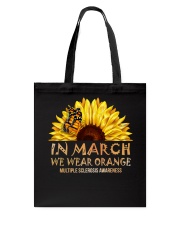 In March We Wear Orange Tote Bag tile