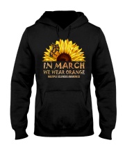 In March We Wear Orange Hooded Sweatshirt tile
