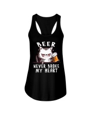 Beer Never Broke My Heart Valentine Ladies Flowy Tank tile
