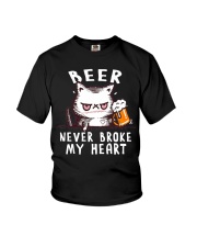 Beer Never Broke My Heart Valentine Youth T-Shirt tile