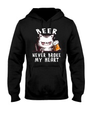 Beer Never Broke My Heart Valentine Hooded Sweatshirt tile