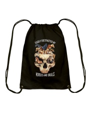 Easily Distracted Drawstring Bag tile