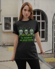 In March We Wear Green Classic T-Shirt apparel-classic-tshirt-lifestyle-19