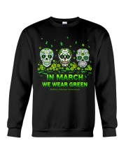 In March We Wear Green Crewneck Sweatshirt tile