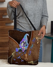 Faith Hope Love Leather Pattern Print All-over Tote aos-all-over-tote-lifestyle-front-10