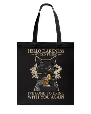 Hello Darkness My Old Friend Tote Bag tile