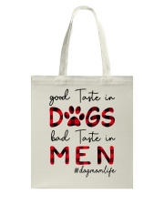 Good Taste In Dogs Tote Bag tile