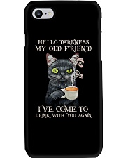Hello Darkness My Old Friend Phone Case tile