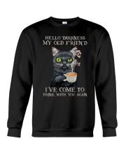 Hello Darkness My Old Friend Crewneck Sweatshirt tile