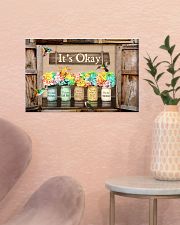 It's Okay To Be Yourself 17x11 Poster poster-landscape-17x11-lifestyle-22