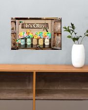 It's Okay To Be Yourself 17x11 Poster poster-landscape-17x11-lifestyle-24