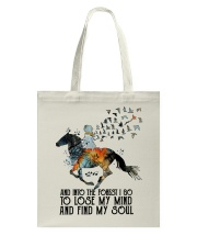 And into the forest I go to lose my mind Tote Bag tile