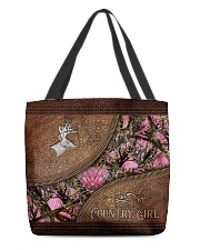 Country Girl Leather Pattern Print All-over Tote front