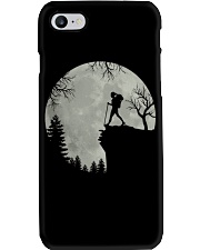 Hiking Moon Phone Case tile