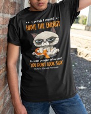 I Wish I Could Have The Energy Classic T-Shirt apparel-classic-tshirt-lifestyle-27