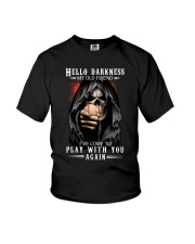 Hello Darkness My Old Friend Youth T-Shirt tile