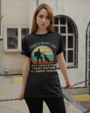 That's What I Do Classic T-Shirt apparel-classic-tshirt-lifestyle-19