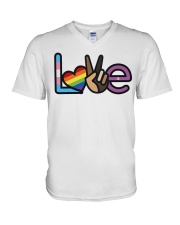 Love V-Neck T-Shirt tile