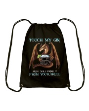 Touch My Gin Drawstring Bag tile