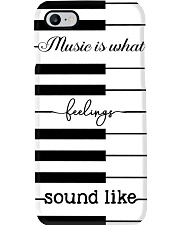 Music Is What Feelings Sound Like Phone Case i-phone-8-case