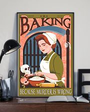 Baking because murder is wrong 11x17 Poster lifestyle-poster-2